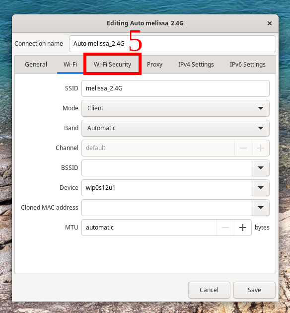 backup wifi passwords linux Text editor showing wifi-backup.txt with SSIDs and passwords