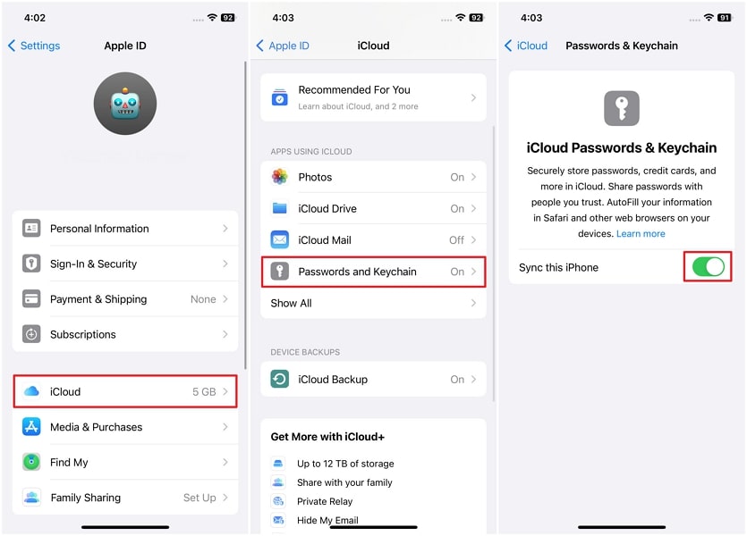 beginner wifi password recovery tutorial iPhone iCloud Keychain WiFi password settings