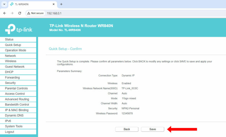 beginner wifi password recovery tutorial router admin panel wireless security settings password field