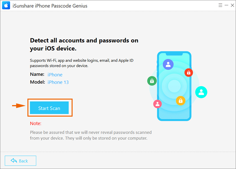 forgotten wifi password recovery iphone iPhone password manager app showing saved WiFi password