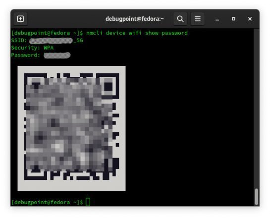 forgotten wifi password recovery linux Linux terminal nmcli command showing wifi password