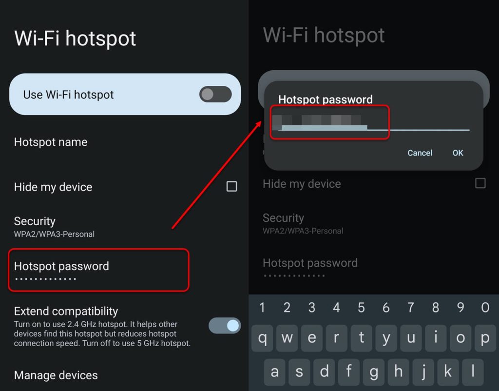 hotspot wifi password recovery Mobile hotspot router admin login page WiFi password field
