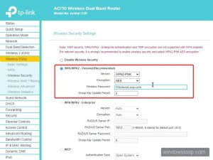 recover forgotten wifi password from router Router admin interface showing Wireless Security page with password field and show password toggle