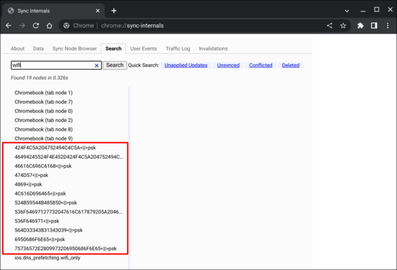 recover wifi password on chromebook Chromebook chrome flags search for show saved passwords