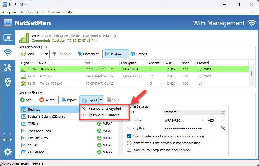 restore wifi passwords after format Windows backup wifi passwords folder File History