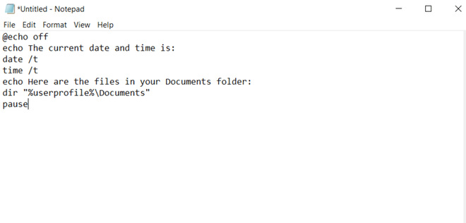 wifi password recovery command batch file Windows Notepad text editor open with batch file code