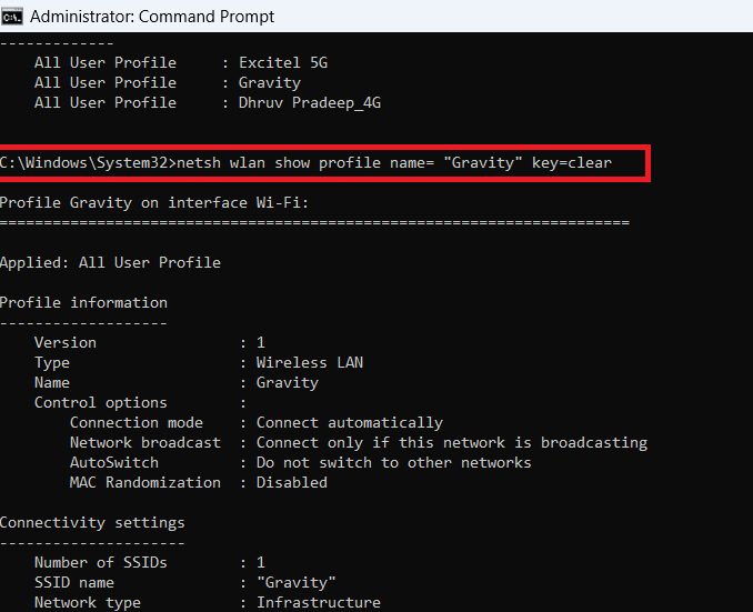wifi password recovery command prompt tutorial command prompt mark and copy text mouse right click edit