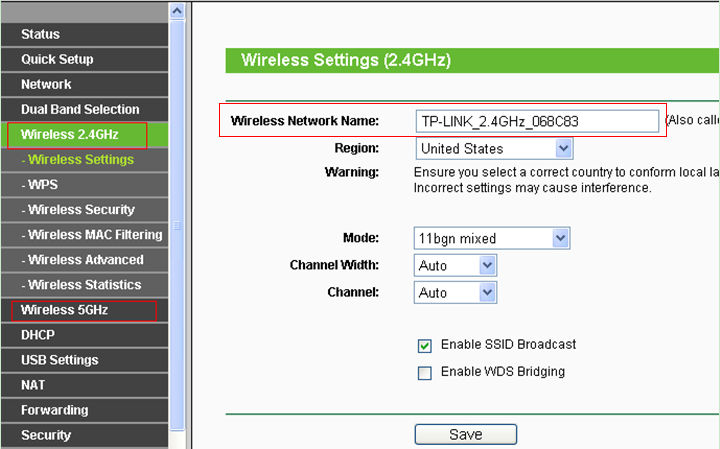 wifi password recovery for tp link TP-Link wireless security settings page showing the WiFi password field with show/hide option