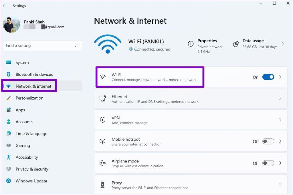 wifi password recovery for windows 11 laptop Windows 11 Wi-Fi properties dialog showing network security key field with password visible