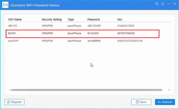wifi password recovery from saved network Windows network settings WiFi password recovery