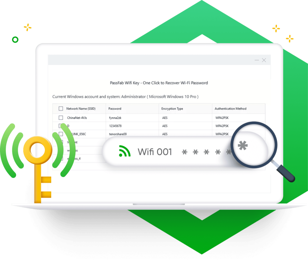 wifi password recovery software safe Downloading WiFi password recovery software from official website screenshot