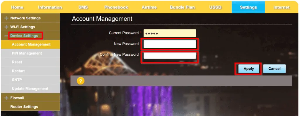 wifi password recovery tips Router admin login page with wireless settings tab