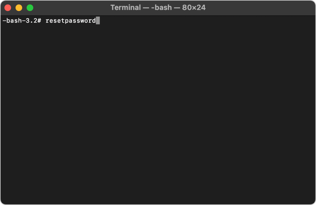 wifi password recovery using terminal Terminal window on macOS showing command prompt