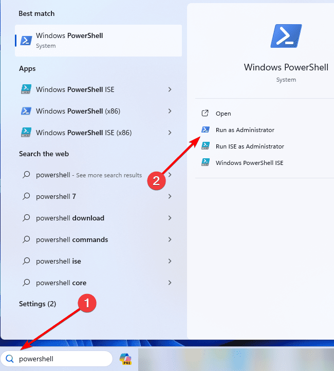 wifi password recovery via powershell PowerShell run as administrator Windows 11