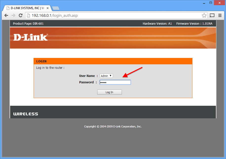 wifi password recovery with modem config router admin login page on laptop