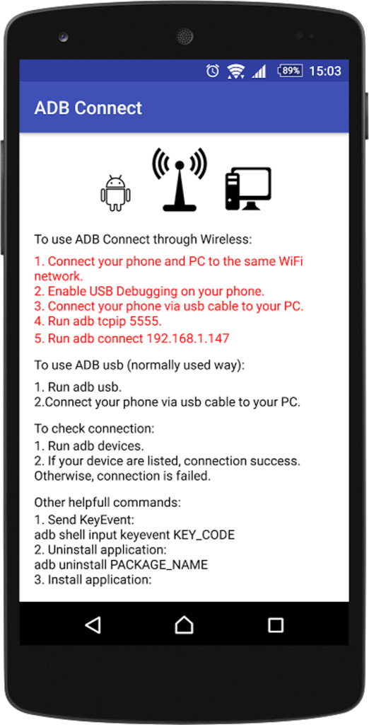 wifi password recovery without root android ADB backup command in terminal with Android phone connected via USB