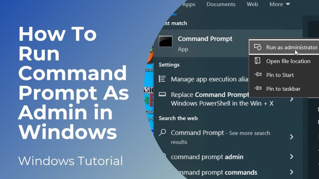 wireless password recovery windows Windows Start menu right-clicking Command Prompt and selecting Run as administrator