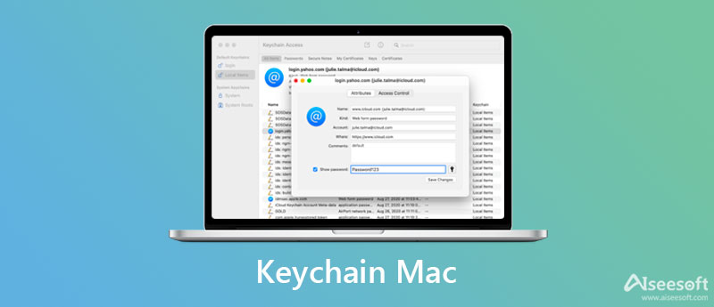 backup wifi passwords to usb Keychain Access app on Mac