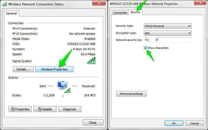 best wifi password recovery tool for windows WirelessKeyView export menu showing Save Selected Items options