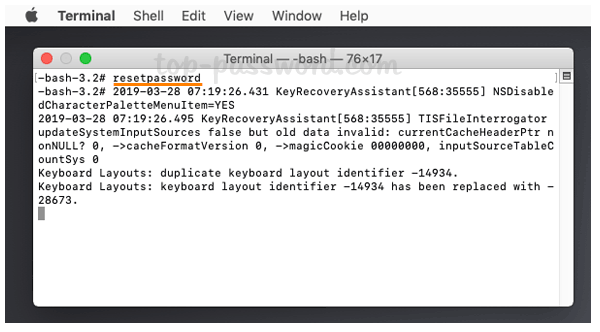 forgotten wifi password recovery command macOS Terminal security find-generic-password command