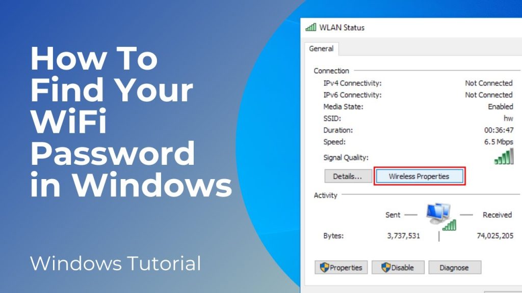 free wifi password recovery app WiFi Password Recovery app showing password for a selected network in plain text