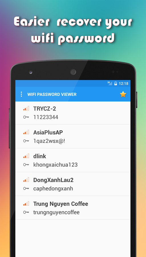 free wifi password recovery for android Android wpa_supplicant.conf file in file manager
