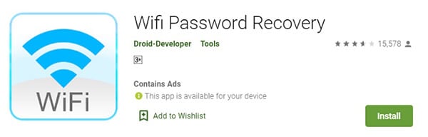 office wifi password recovery WiFi password recovery software interface