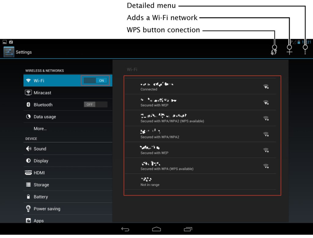 recover forgotten wifi password on tablet Android tablet WiFi settings saved network share QR code password