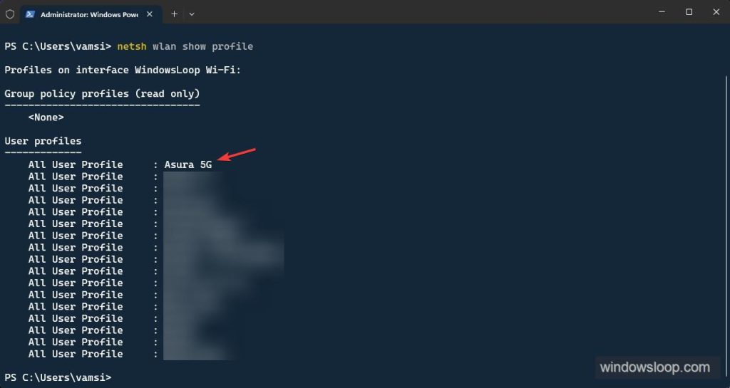 recover forgotten wifi password using terminal terminal output showing psk= with WiFi password on linux