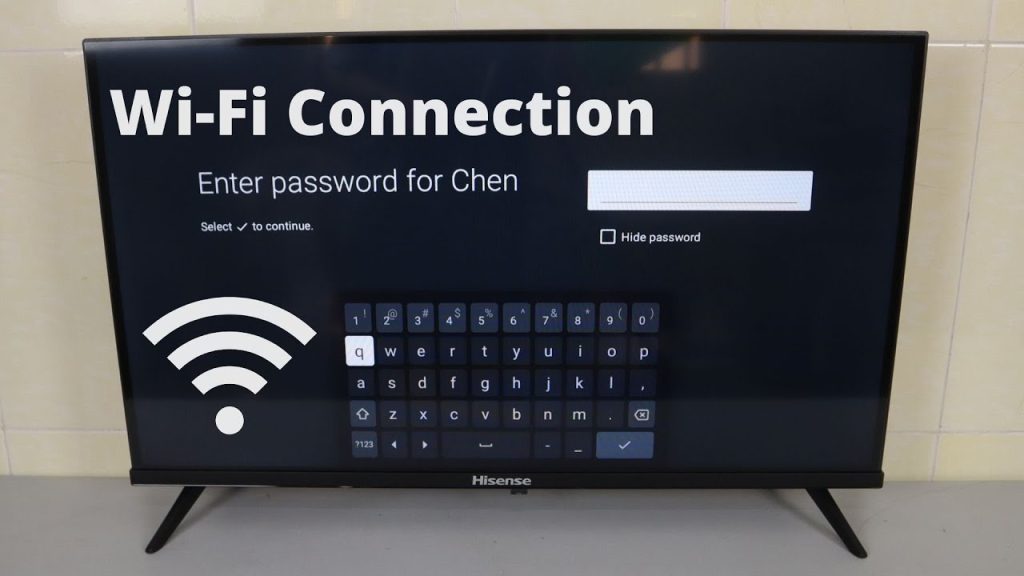 recover wifi password on smart tv QR code on smartphone screen for WiFi connection on smart TV