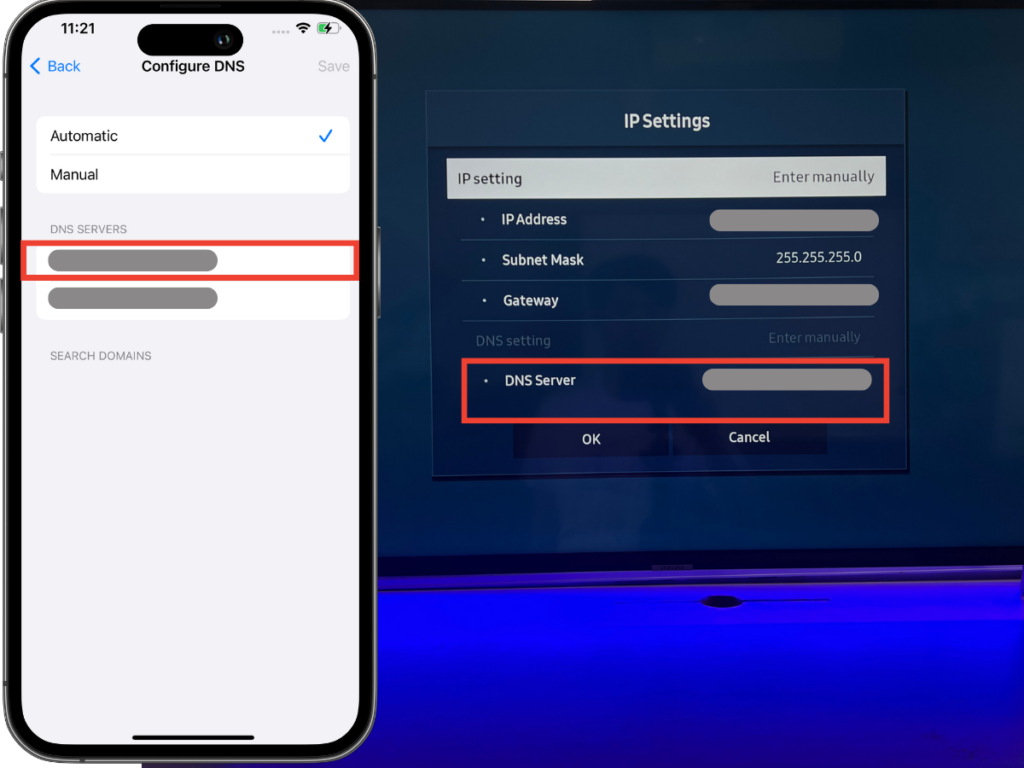 recover wifi password on smart tv Smartphone showing WiFi password in network settings