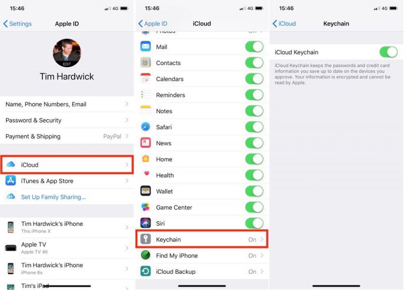 recover wifi password on tablet iPad iCloud Keychain Mac WiFi password recovery
