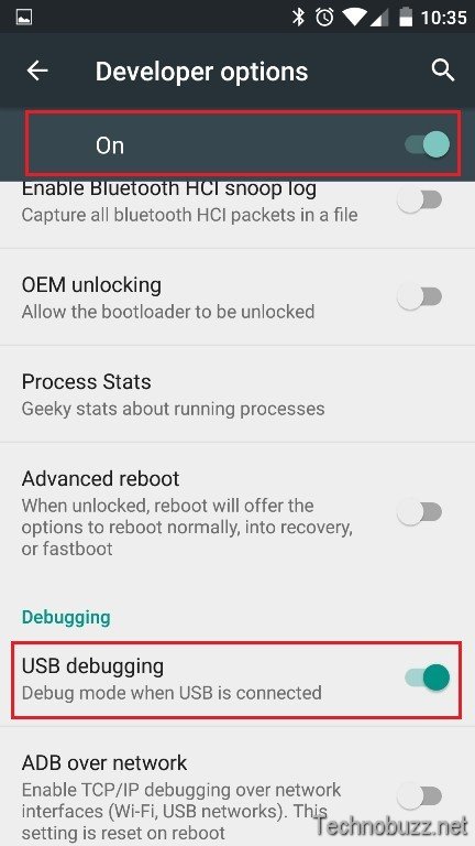 restore wifi passwords android Android developer options enable USB debugging