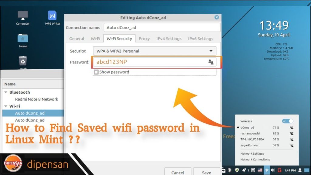 restore wifi passwords linux backup wifi passwords linux terminal copy to USB