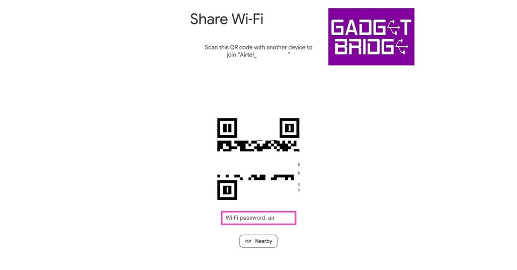 saved wifi password recovery tutorial Android WiFi QR code share password