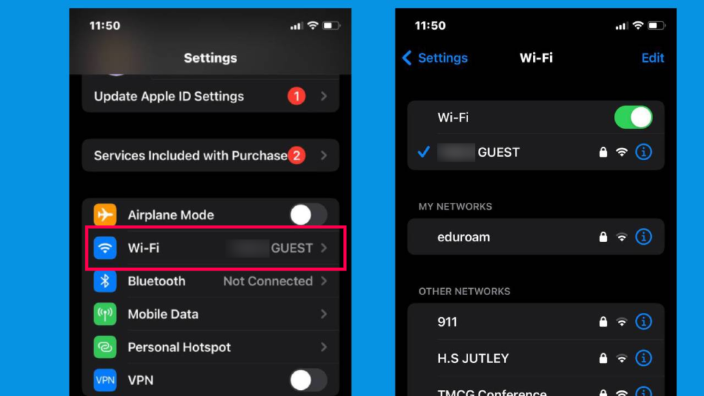 saved wifi password recovery tutorial iPhone WiFi settings password reveal