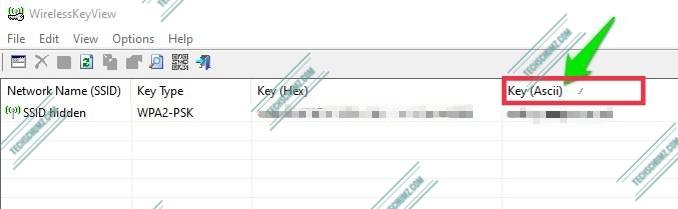 trusted wifi password recovery apps WirelessKeyView software interface showing list of saved WiFi networks
