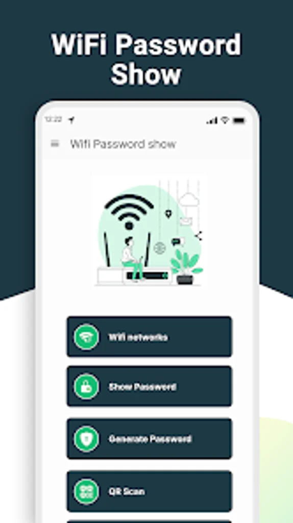wifi password recovery app free download WiFi Password Show app icon on Google Play Store download page