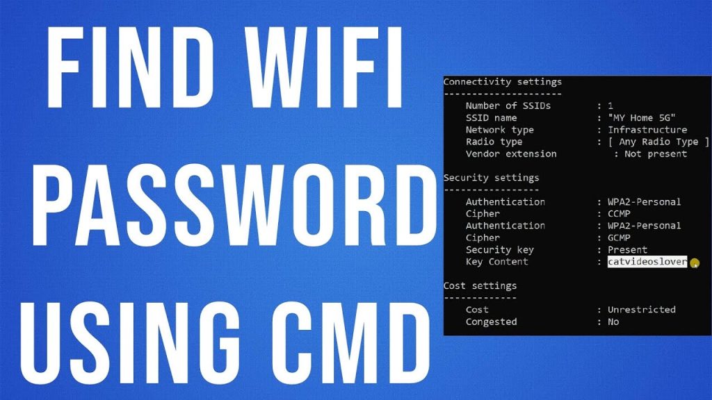 wifi password recovery command without admin Windows Explorer showing saved wifi password text file on desktop