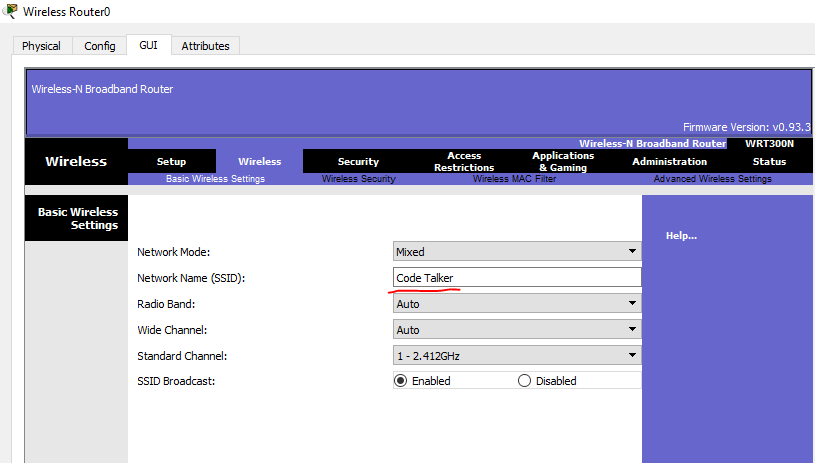 wifi password recovery for cisco Cisco router wireless security settings page showing WPA2 passphrase
