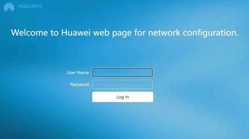 wifi password recovery for huawei Huawei router admin login page on laptop browser