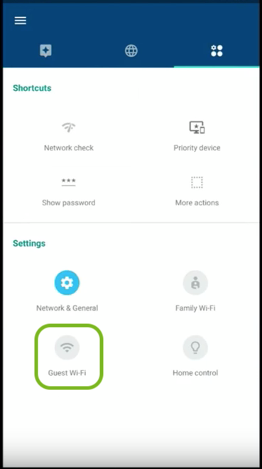wifi password recovery for mesh wifi Google Wifi app main screen network settings