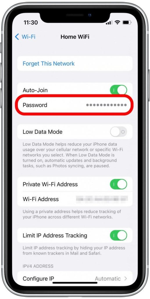 wifi password recovery no data loss iPhone Settings WiFi password reveal option in iOS 16