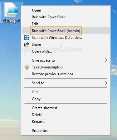 wifi password recovery powershell export Windows PowerShell Run as Administrator context menu