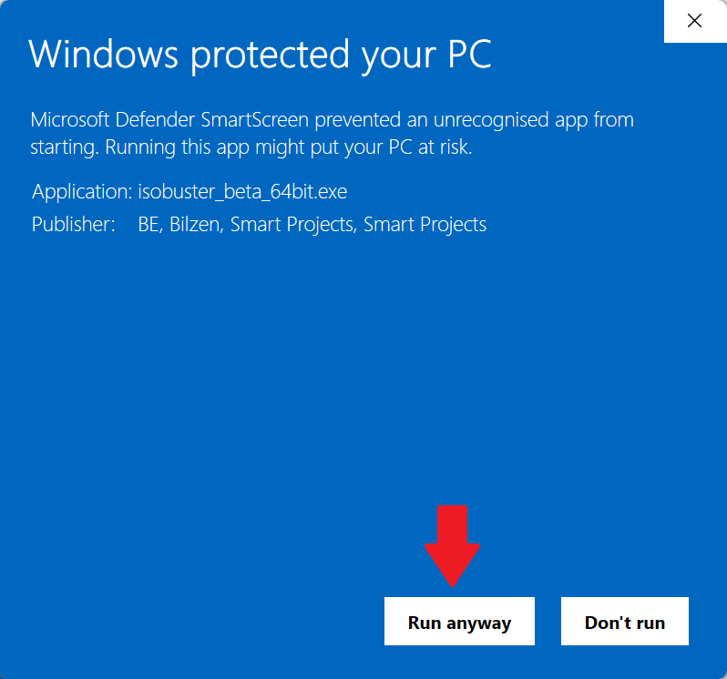 wifi password recovery software lightweight Windows SmartScreen warning click run anyway