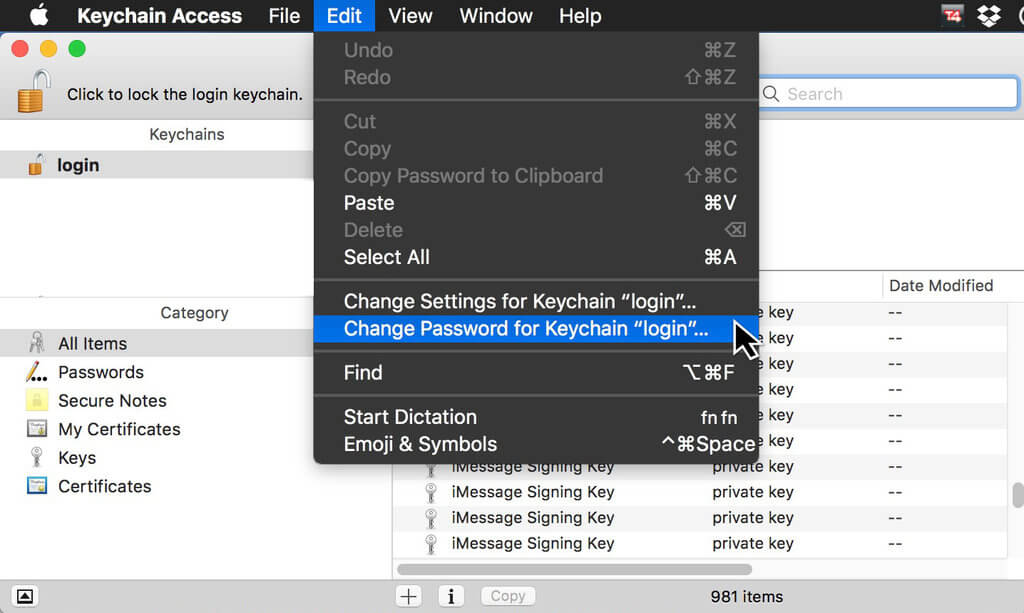 wifi password recovery toolkit macOS Keychain Access showing WiFi password entry with show password checked