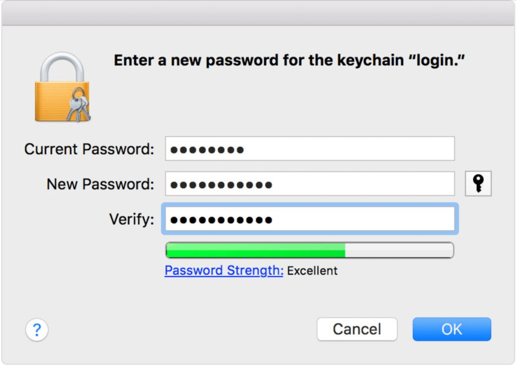wifi password recovery without reinstalling macos Mac keychain access show password checkbox and authentication dialog