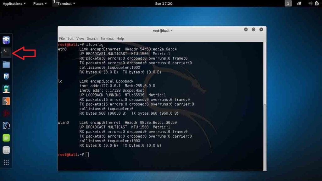 wireless password recovery linux terminal output showing psk= line with wifi password in cat output