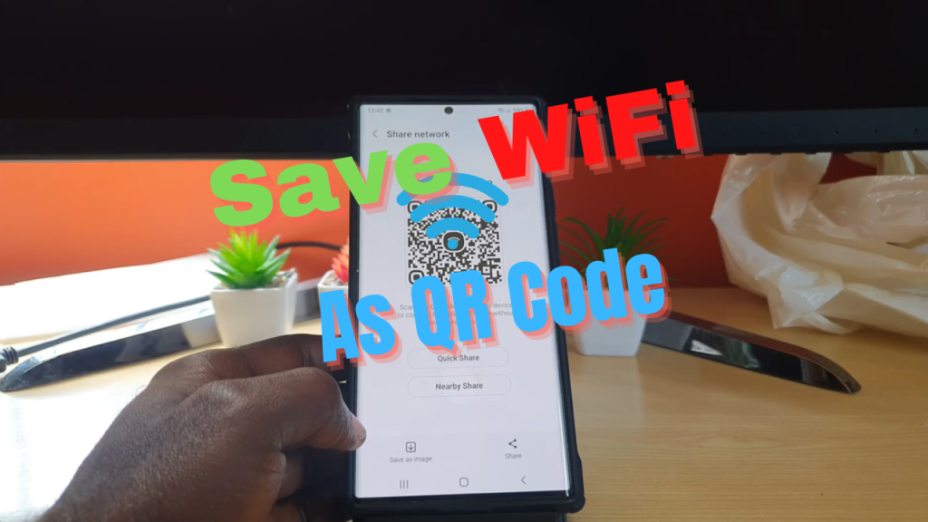 wireless password recovery tutorial Android WiFi saved network QR code